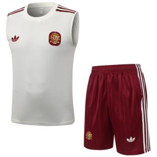 Conjunto de camiseta del España 2026 -Beige amarillo